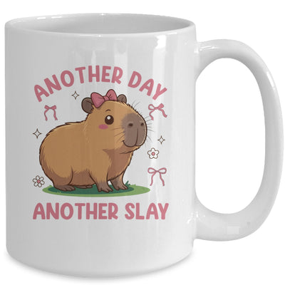Another Day Another Slay Cute Capybara Lover Kawaii Amine Mug | siriusteestore