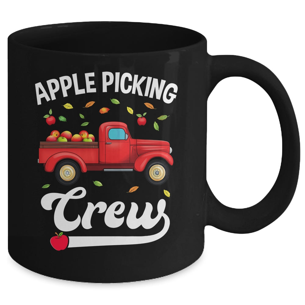 Apple Picking Crew Apple Picking Squad Cute Harvest Season Mug | siriusteestore