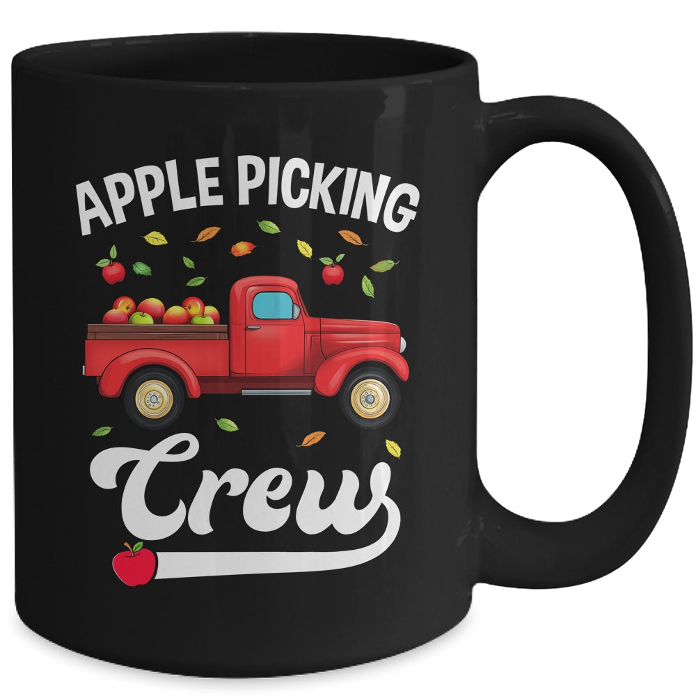 Apple Picking Crew Apple Picking Squad Cute Harvest Season Mug | siriusteestore