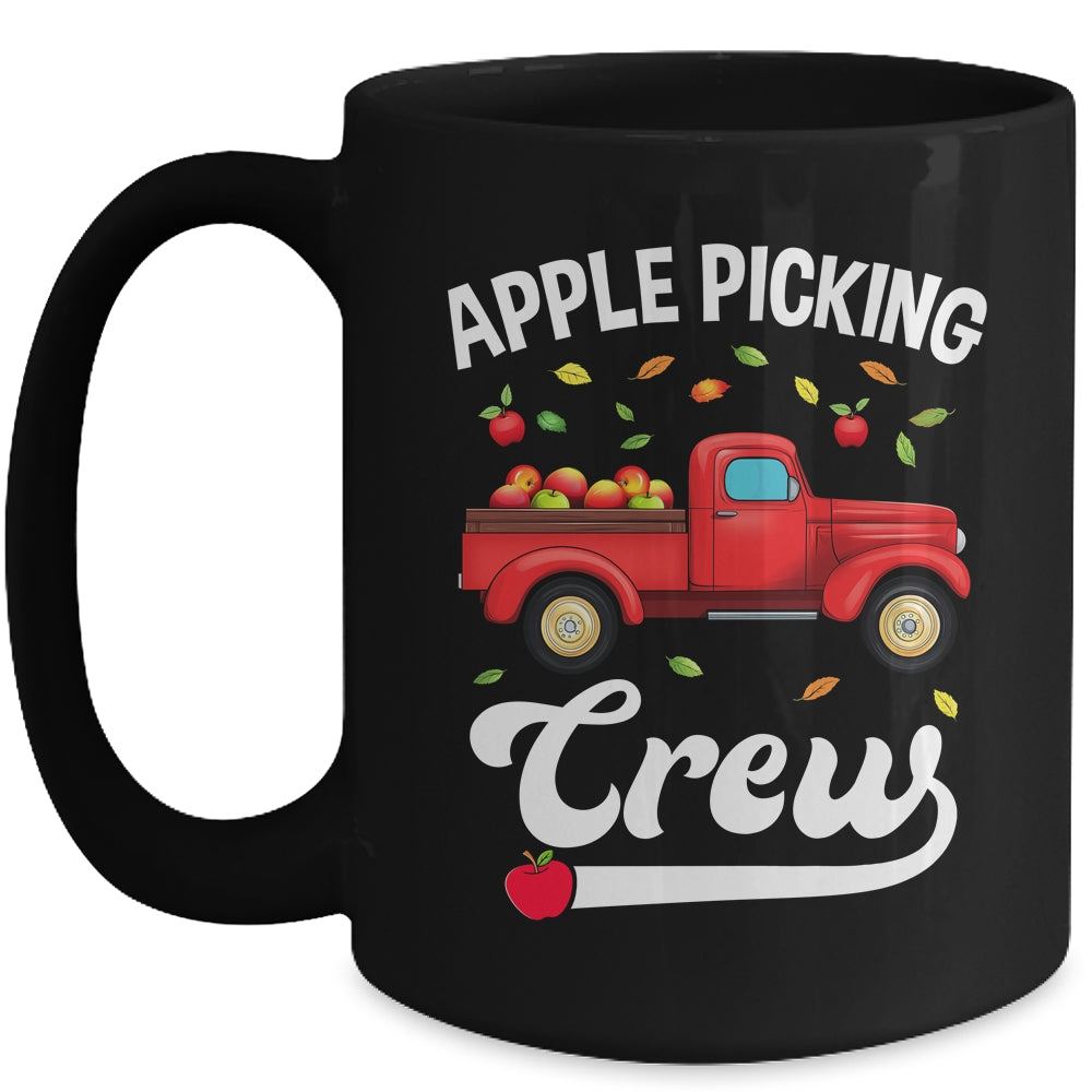 Apple Picking Crew Apple Picking Squad Cute Harvest Season Mug | siriusteestore