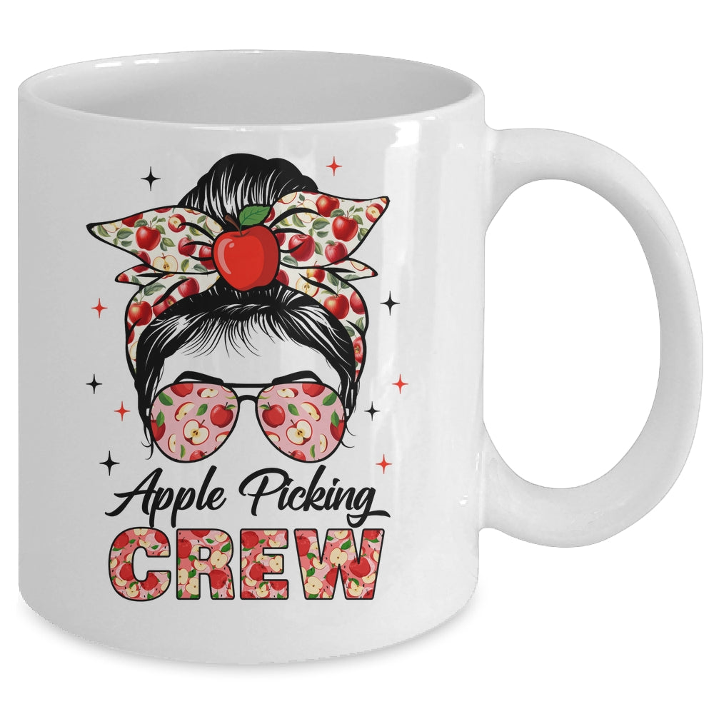 Apple Picking Crew Fall Apple Orchard Women Harvest Season Mug | siriusteestore