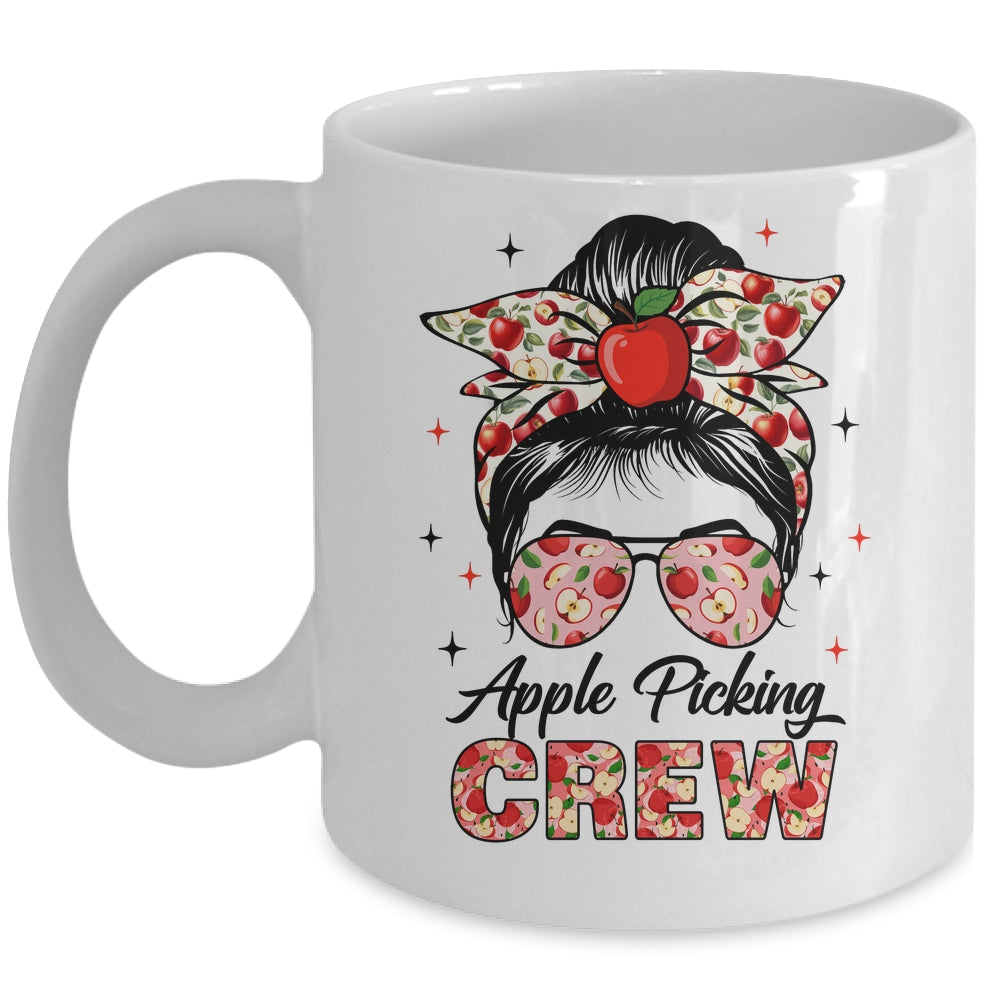 Apple Picking Crew Fall Apple Orchard Women Harvest Season Mug | siriusteestore