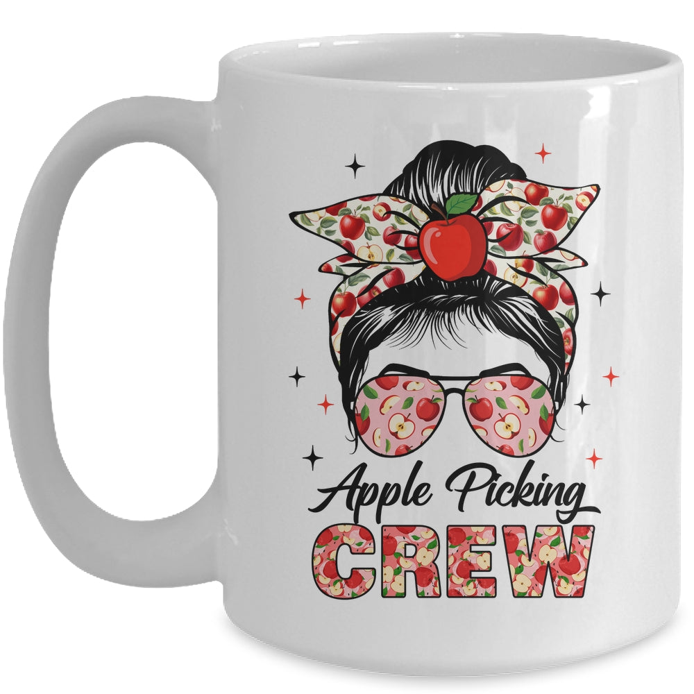 Apple Picking Crew Fall Apple Orchard Women Harvest Season Mug | siriusteestore