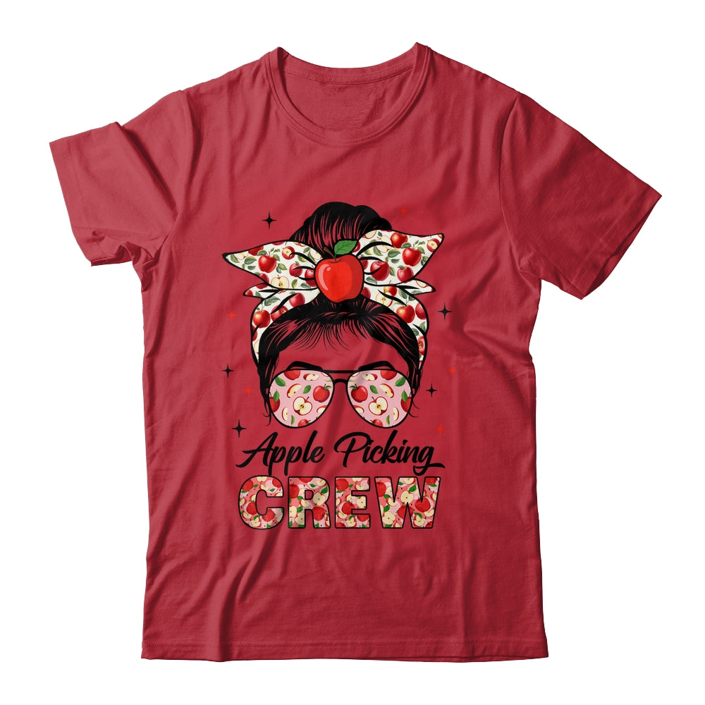 Apple Picking Crew Fall Apple Orchard Women Harvest Season Shirt & Hoodie | siriusteestore