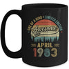 April 1983 Vintage 40 Years Old Retro 40th Birthday Mug | siriusteestore