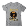 Aquarius Queen Birthday Afro Girls Black Zodiac Birthday Shirt & Tank Top | siriusteestore