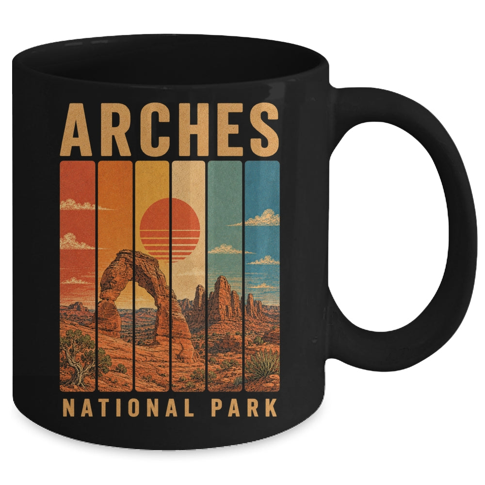 Arches National Park Utah Usa Outdoor Vintage Hiking Mug | siriusteestore