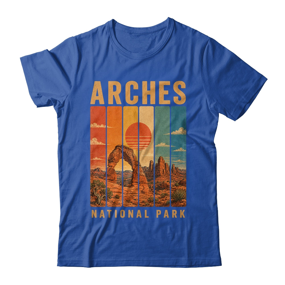 Arches National Park Utah Usa Outdoor Vintage Hiking Shirt & Tank Top | siriusteestore