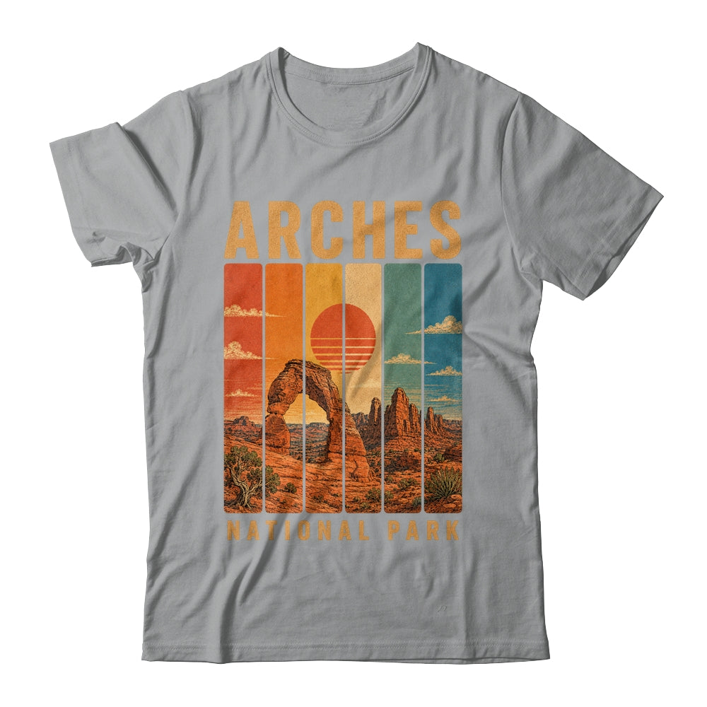 Arches National Park Utah Usa Outdoor Vintage Hiking Shirt & Tank Top | siriusteestore