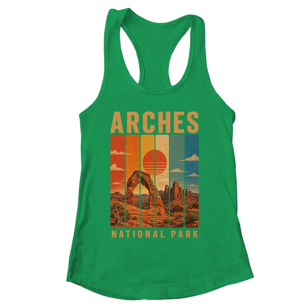 Arches National Park Utah Usa Outdoor Vintage Hiking Shirt & Tank Top | siriusteestore