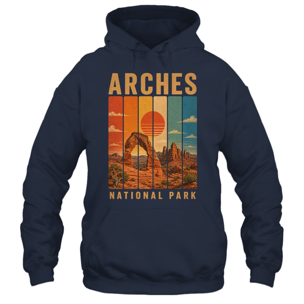 Arches National Park Utah Usa Outdoor Vintage Hiking Shirt & Tank Top | siriusteestore