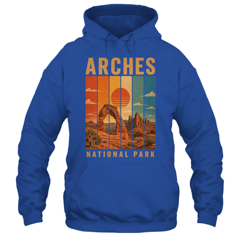 Arches National Park Utah Usa Outdoor Vintage Hiking Shirt & Tank Top | siriusteestore