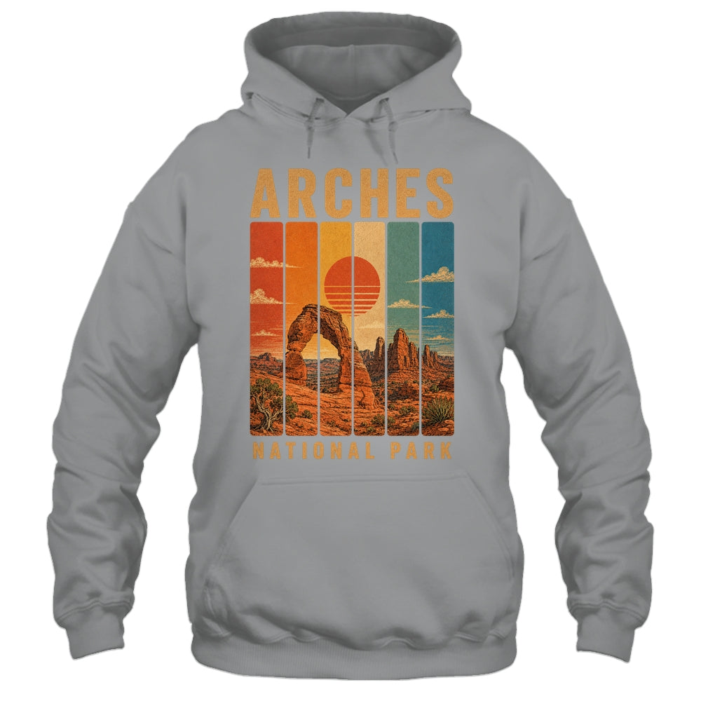 Arches National Park Utah Usa Outdoor Vintage Hiking Shirt & Tank Top | siriusteestore