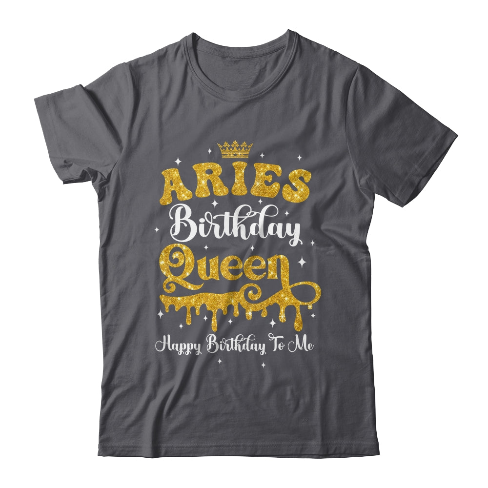 Aries Birthday Queen Happy Birthday To Me Women Shirt & Tank Top | siriusteestore