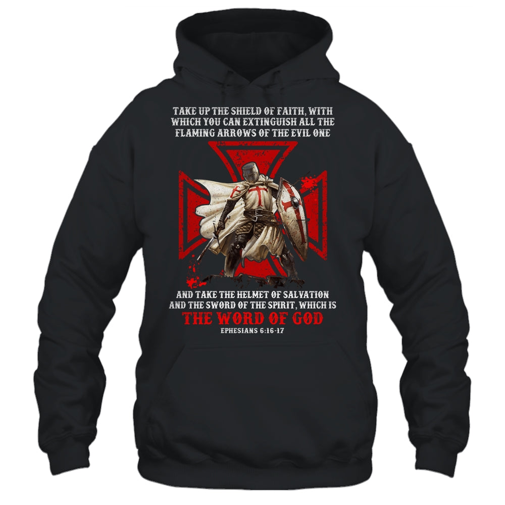 Armor Of God Men Women Knight Templar Christian Bible Verse Shirt & Hoodie | siriusteestore