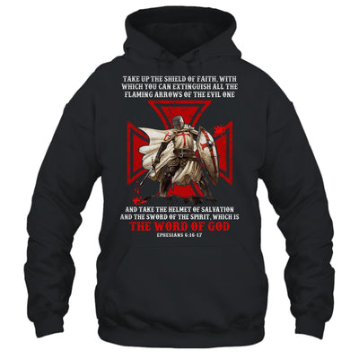 Armor Of God Men Women Knight Templar Christian Bible Verse Shirt & Hoodie | siriusteestore