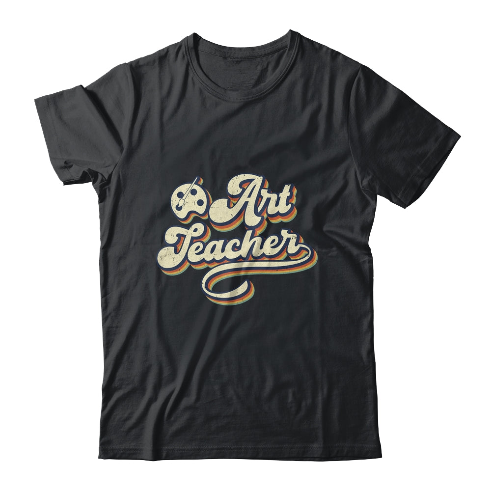 Art Teacher Hooray It's Art Day Hello Back To School Vintage Shirt & Hoodie | siriusteestore