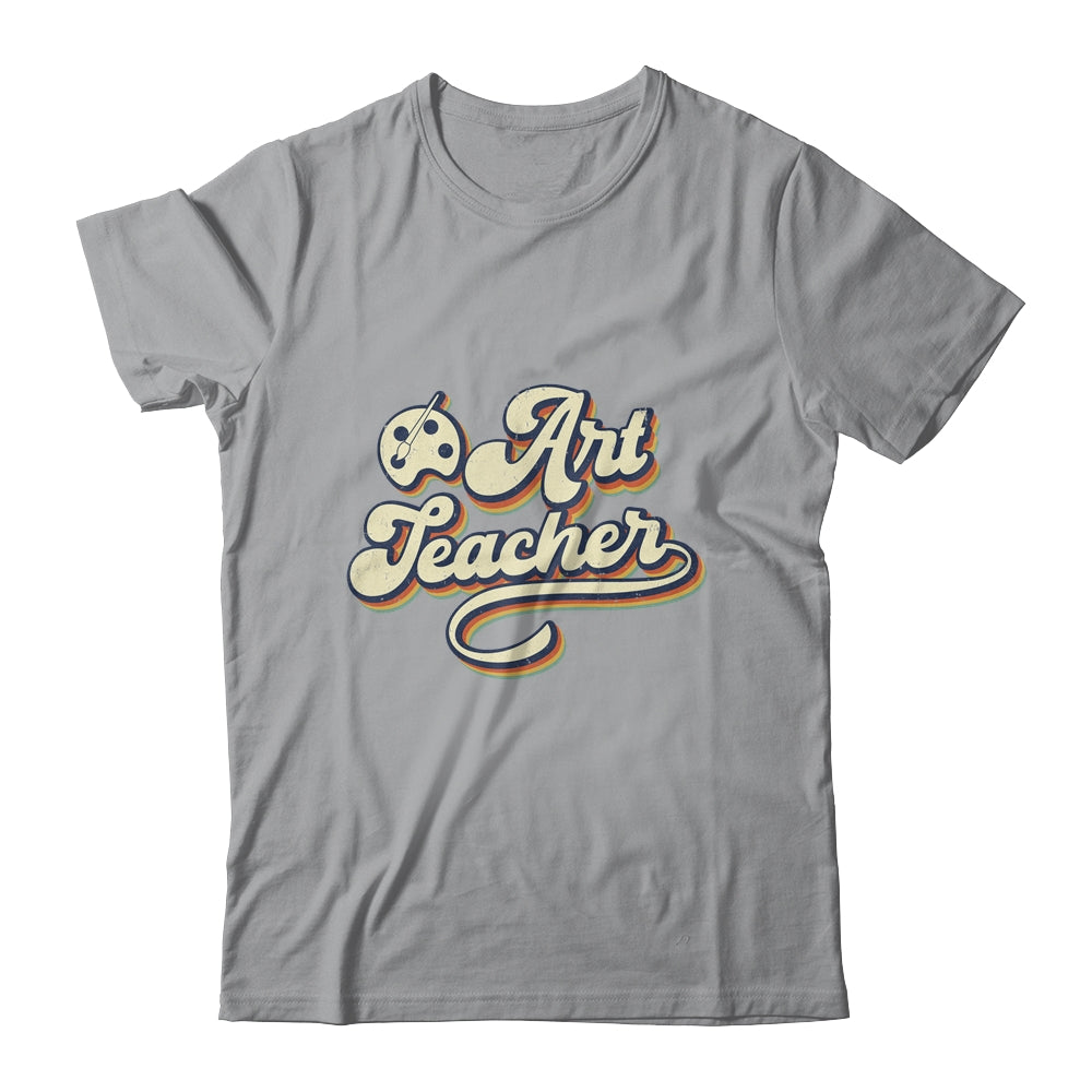 Art Teacher Hooray It's Art Day Hello Back To School Vintage Shirt & Hoodie | siriusteestore