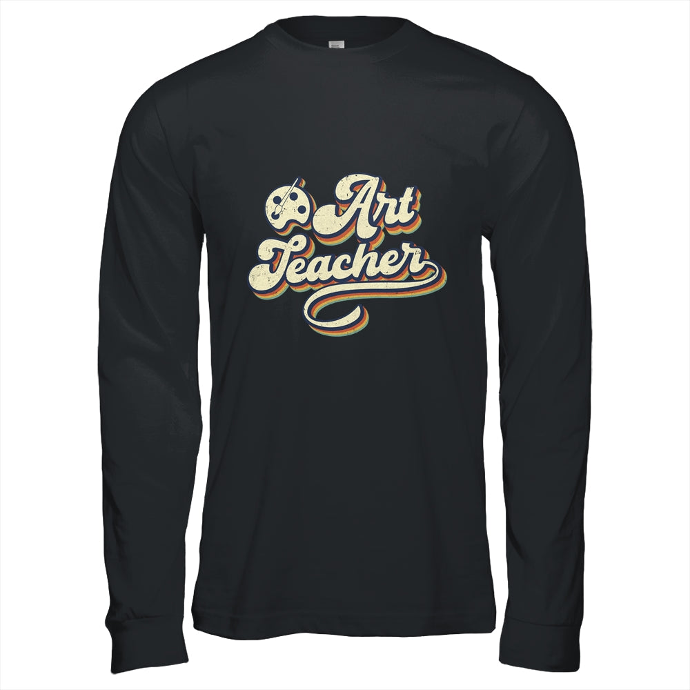 Art Teacher Hooray It's Art Day Hello Back To School Vintage Shirt & Hoodie | siriusteestore