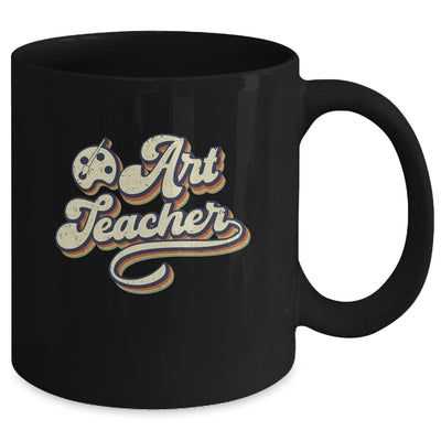 Art Teacher Hooray It's Art Day Hello Back To School Vintage Mug | siriusteestore