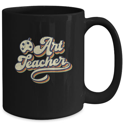 Art Teacher Hooray It's Art Day Hello Back To School Vintage Mug | siriusteestore