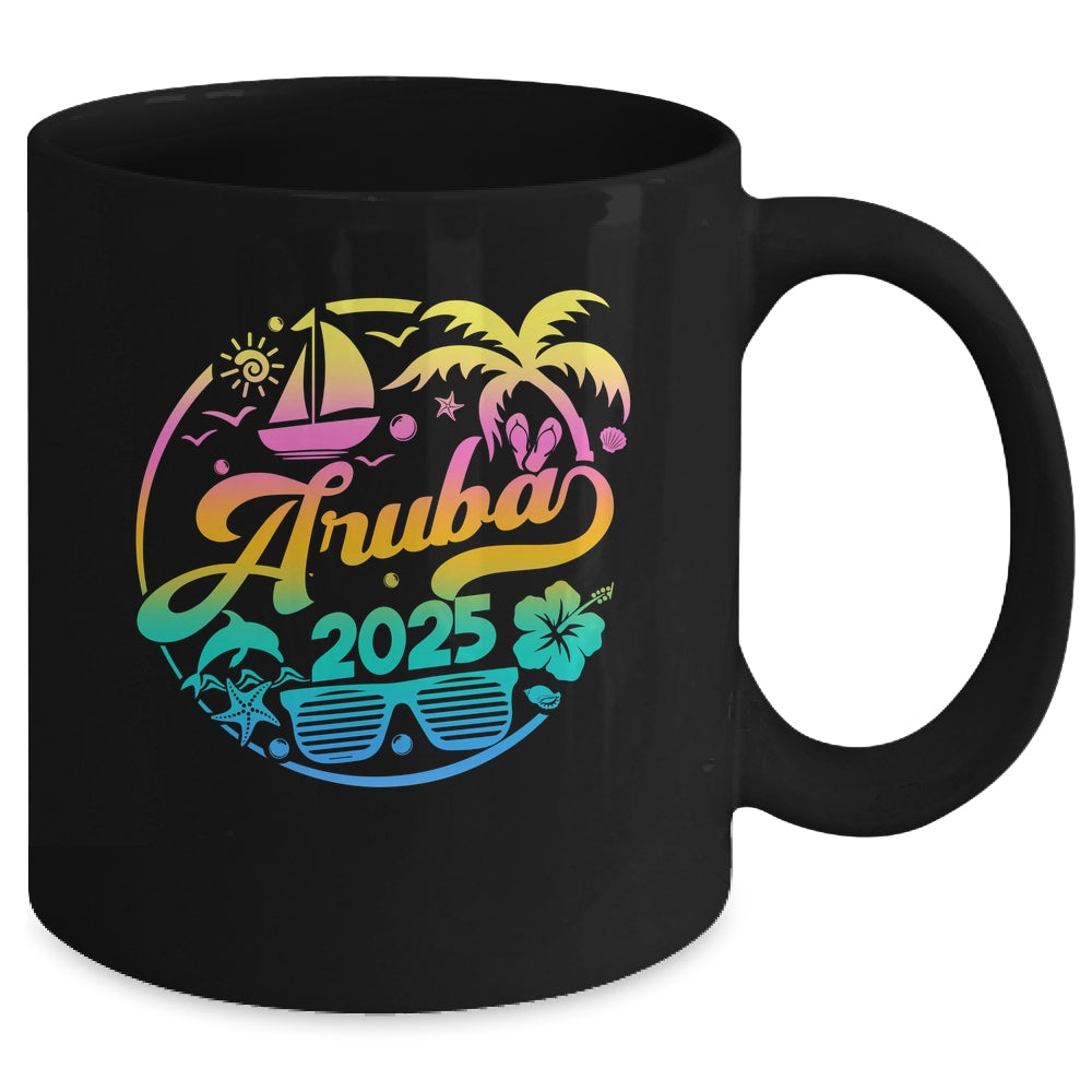 Aruba 2025 Family Vacation Beach Matching Group Mug | siriusteestore