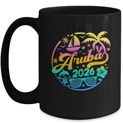 Aruba 2026 Family Vacation Beach Matching Group Mug | siriusteestore