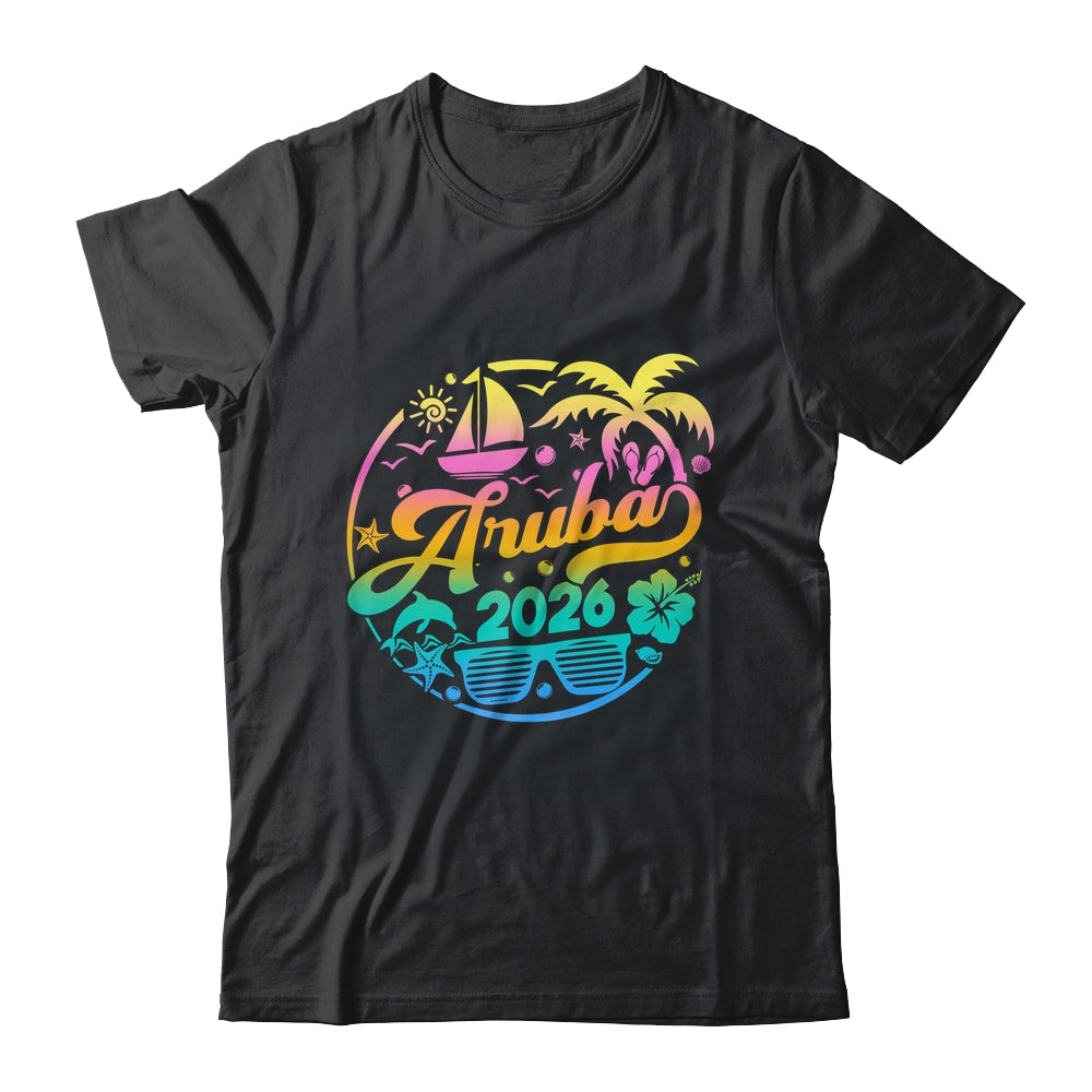 Aruba 2026 Family Vacation Beach Matching Group Shirt & Tank Top | siriusteestore
