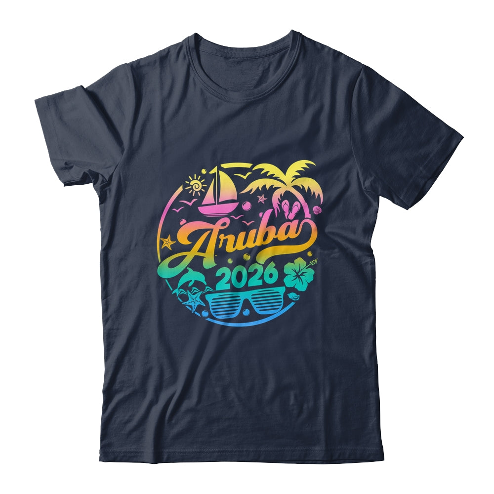 Aruba 2026 Family Vacation Beach Matching Group Shirt & Tank Top | siriusteestore
