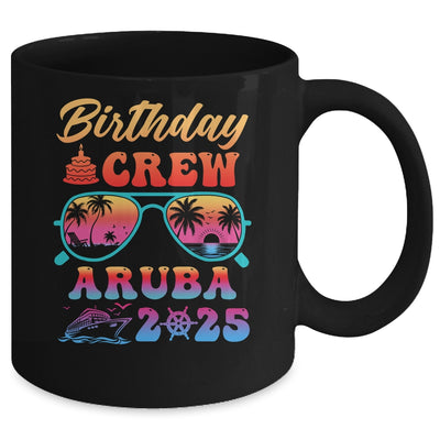 Aruba Birthday Crew Vacation Cruise 2025 Summer Trip Group Mug | siriusteestore