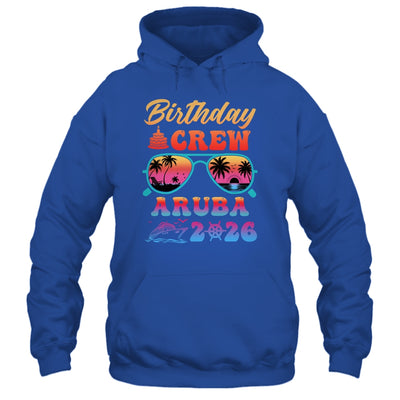 Aruba Birthday Crew Vacation Cruise 2026 Summer Trip Group Shirt & Tank Top | siriusteestore