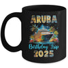 Aruba Birthday Trip 2025 Birthday Cruise Vacation Party Mug | siriusteestore