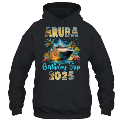 Aruba Birthday Trip 2025 Birthday Cruise Vacation Party Shirt & Tank Top | siriusteestore