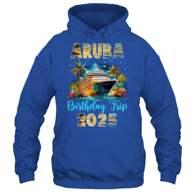 Aruba Birthday Trip 2025 Birthday Cruise Vacation Party Shirt & Tank Top | siriusteestore