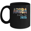 Aruba Birthday Trip 2025 Vacation Party Crew Cruise Mug | siriusteestore