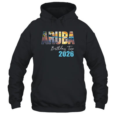 Aruba Birthday Trip 2026 Vacation Party Crew Cruise Shirt & Tank Top | siriusteestore