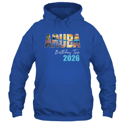 Aruba Birthday Trip 2026 Vacation Party Crew Cruise Shirt & Tank Top | siriusteestore