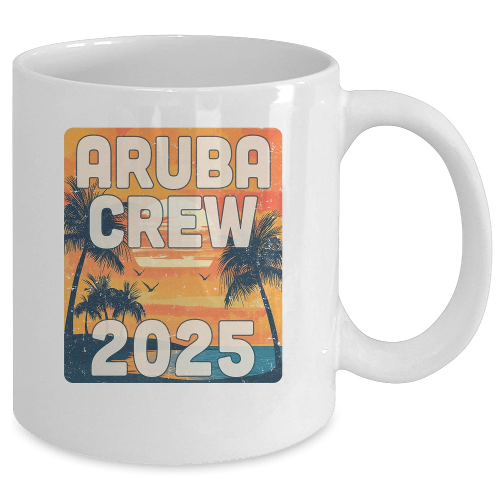 Aruba Crew 2025 Vacation Matching Group Travelers Trip Mug | siriusteestore