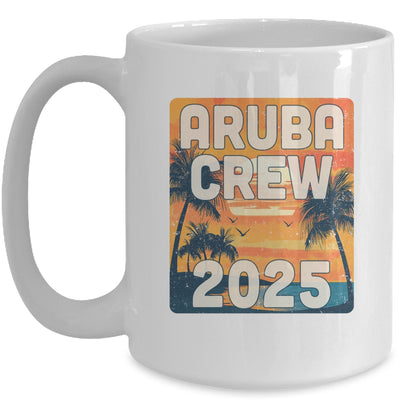Aruba Crew 2025 Vacation Matching Group Travelers Trip Mug | siriusteestore