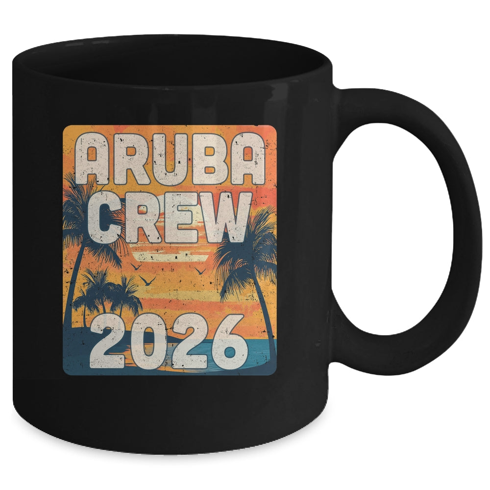 Aruba Crew 2026 Vacation Matching Group Travelers Trip Mug | siriusteestore