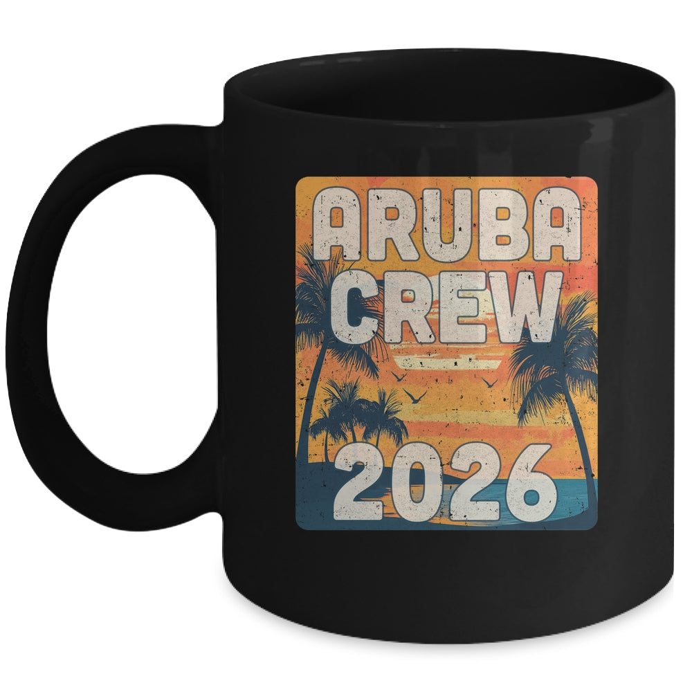 Aruba Crew 2026 Vacation Matching Group Travelers Trip Mug | siriusteestore