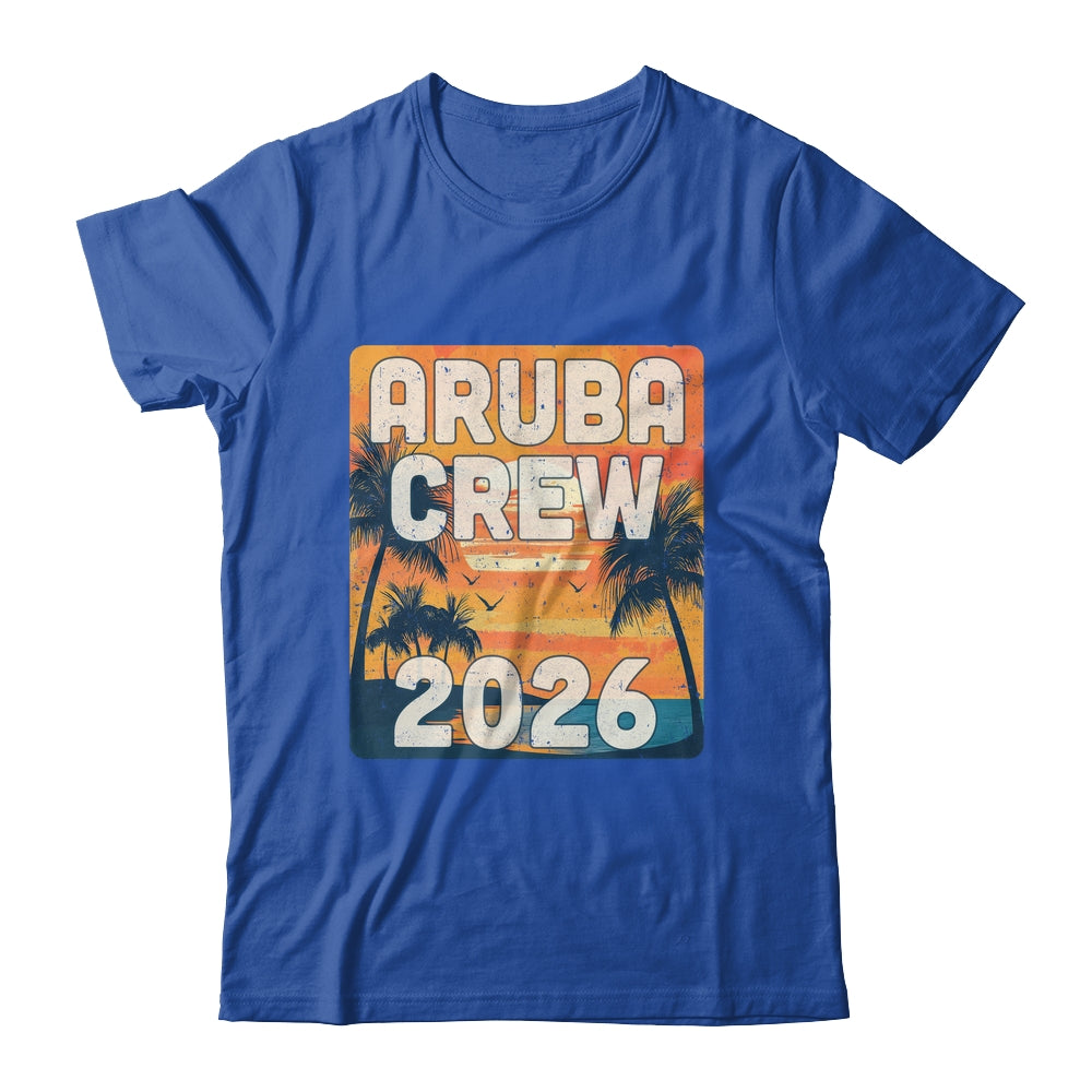 Aruba Crew 2026 Vacation Matching Group Travelers Trip Shirt & Tank Top | siriusteestore