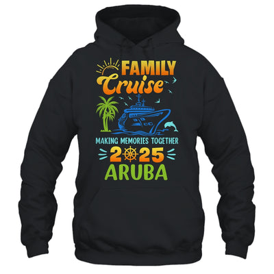 Aruba Cruise 2025 Family Friends Group Vacation Matching Shirt & Tank Top | siriusteestore
