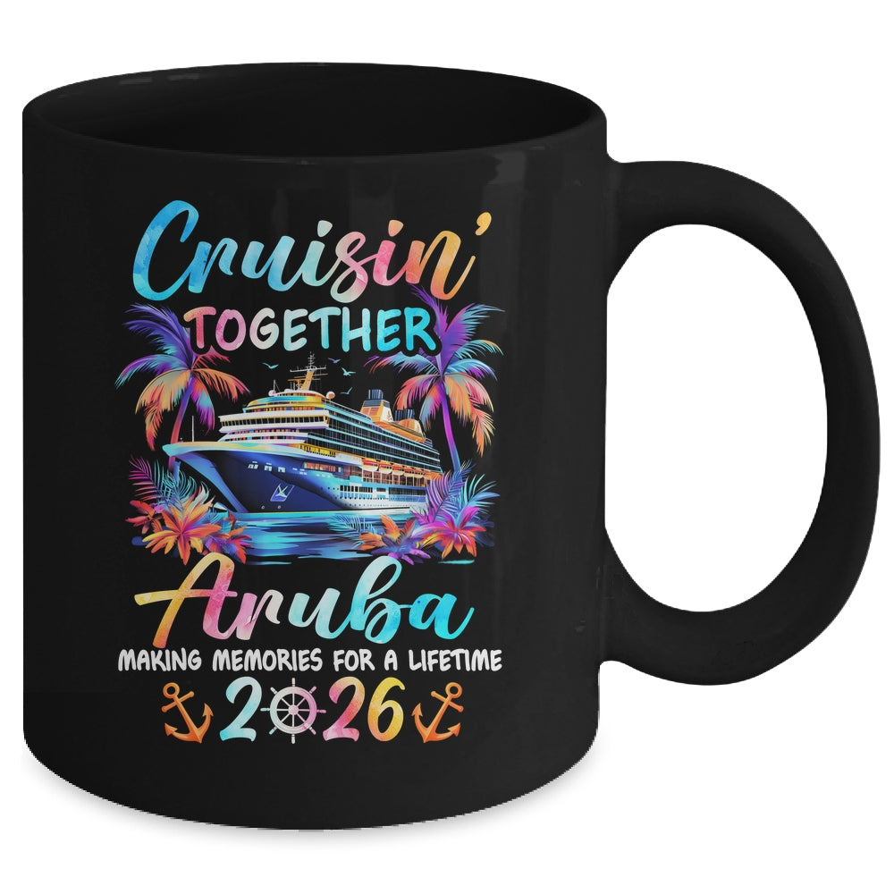 Aruba Cruise 2026 Family Cruisin' Vacation Together Mug | siriusteestore