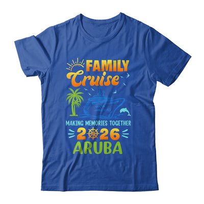 Aruba Cruise 2026 Family Friends Group Vacation Matching Shirt & Tank Top | siriusteestore