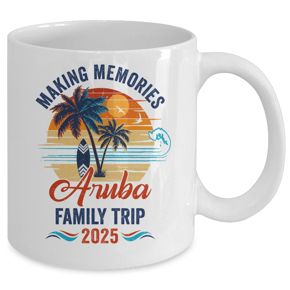 Aruba Family Vacation 2025 Making Memories Together Trip Mug | siriusteestore