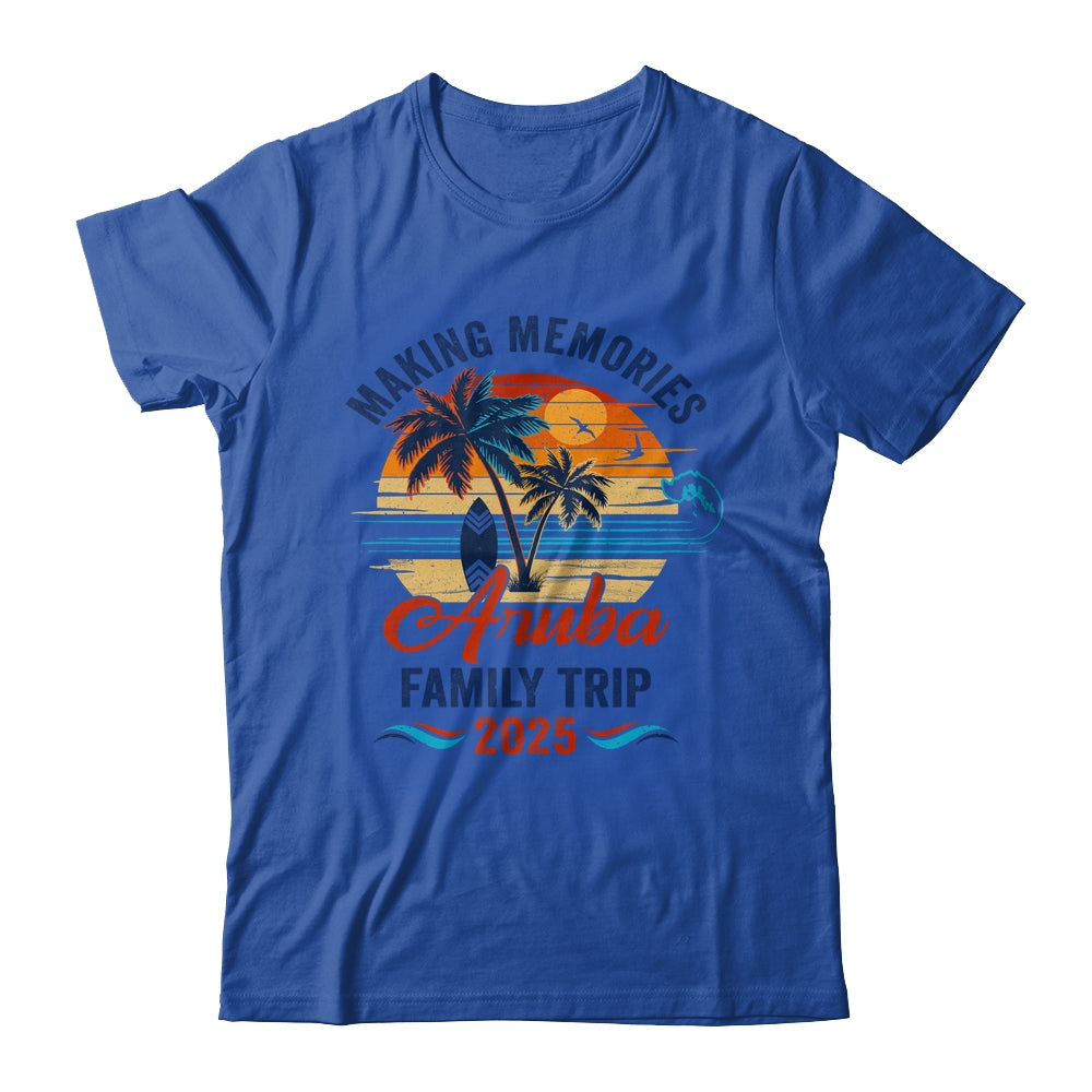 Aruba Family Vacation 2025 Making Memories Together Trip Shirt & Tank Top | siriusteestore