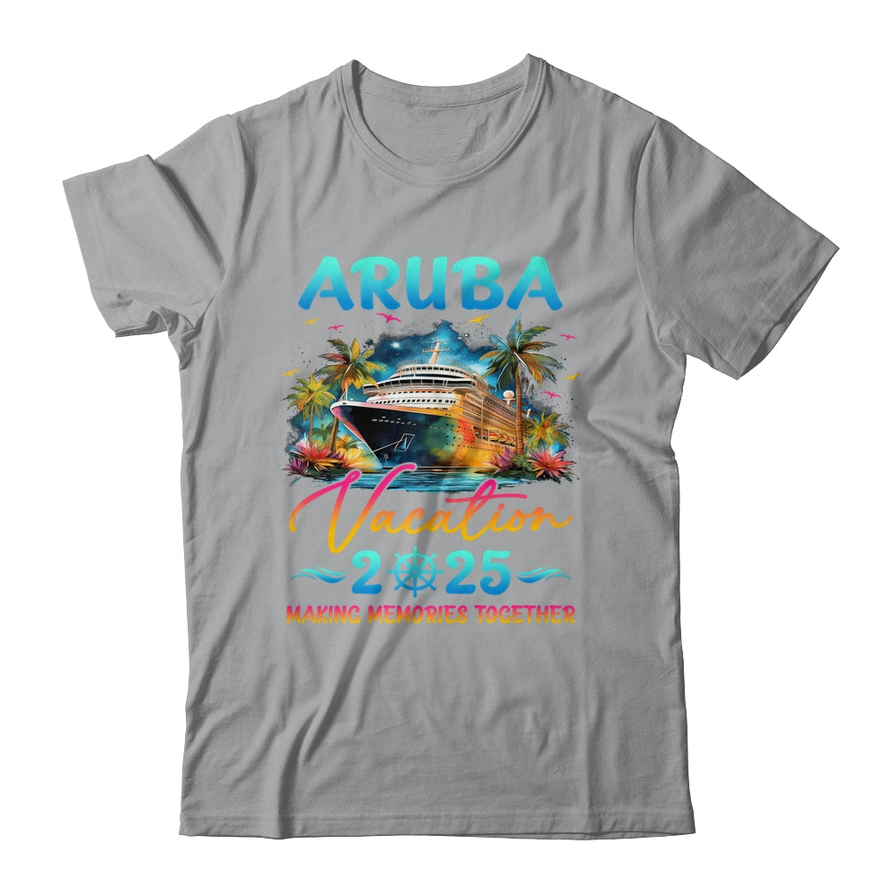 Aruba Family Vacation 2025 Matching Group Summer Shirt & Tank Top | siriusteestore