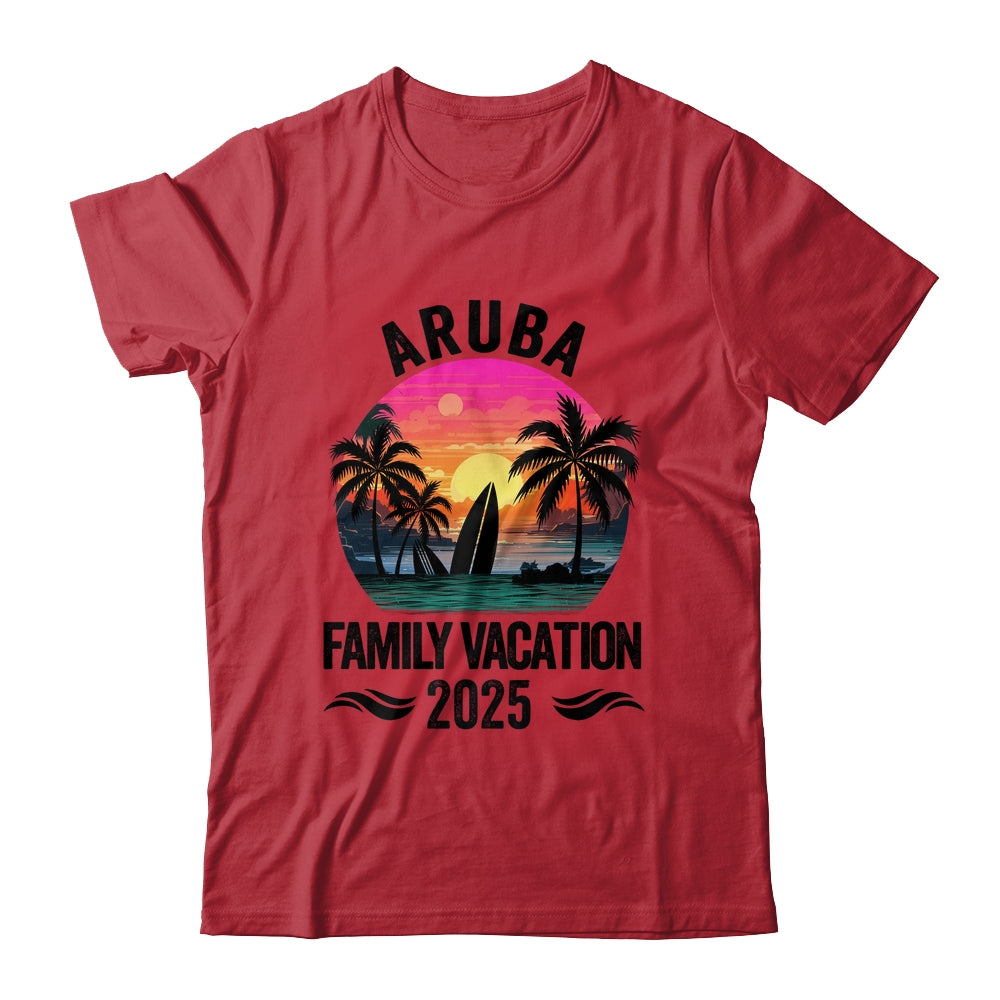 Aruba Family Vacation 2025 Matching Outfits Beach Summer Shirt & Hoodie | siriusteestore