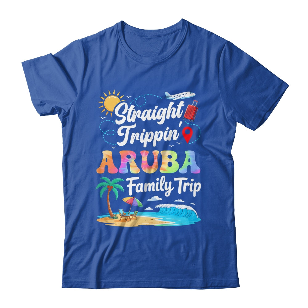 Aruba Family Vacation 2025 Straight Trippin Trip Shirt & Tank Top | siriusteestore
